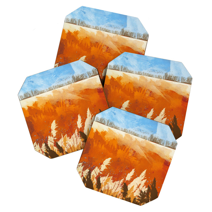 Golden Afternoon Coaster Gallery Image 1