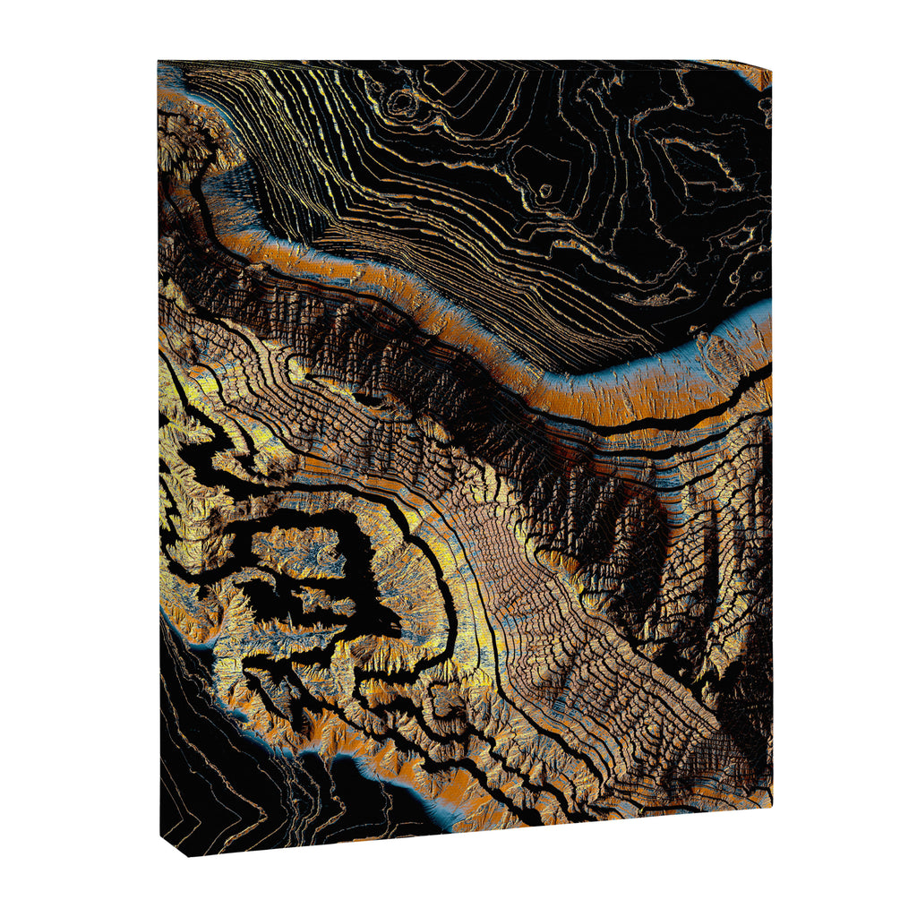 Golden Canyons Canvas Print Gallery Image 8