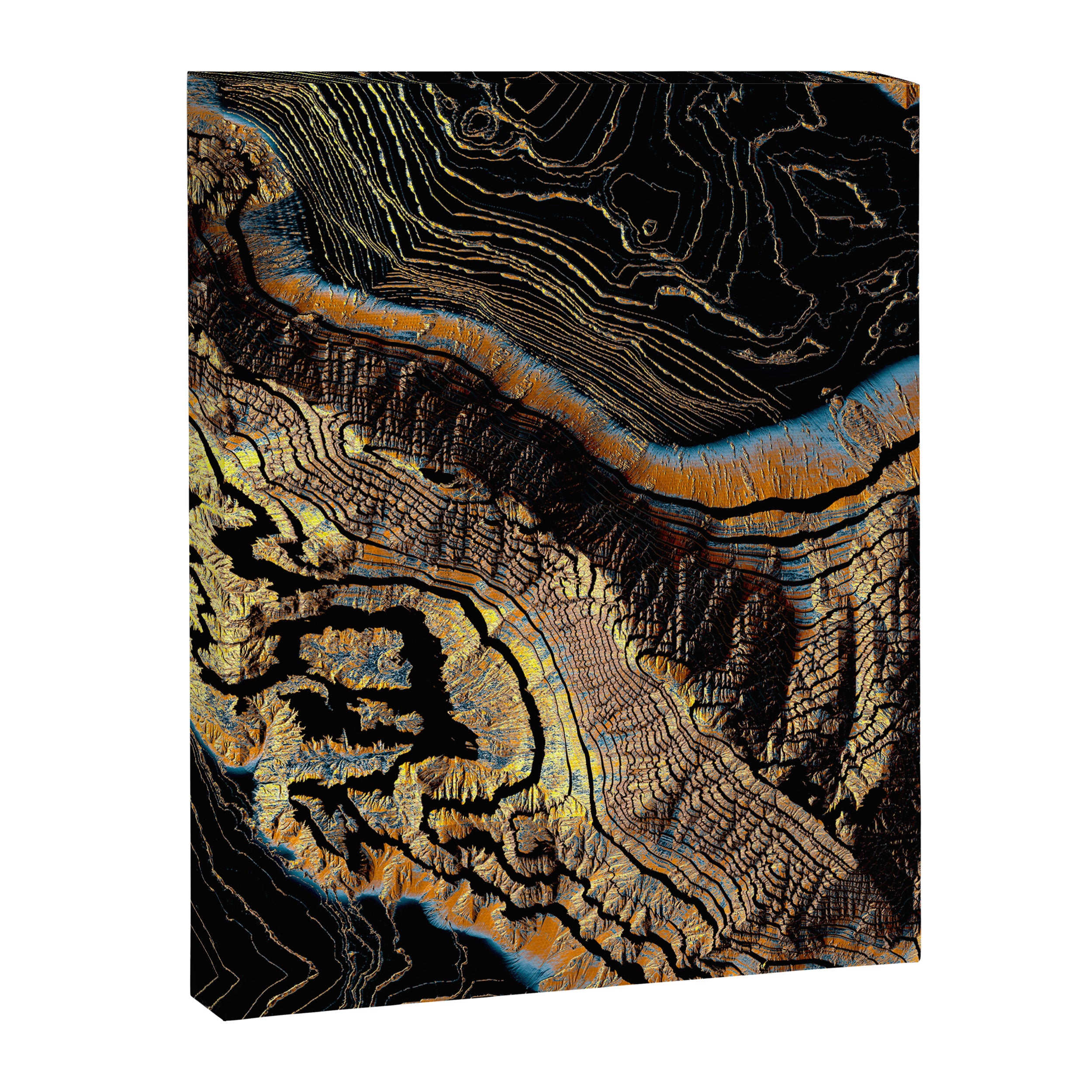 Golden Canyons Canvas Print Gallery Image 8