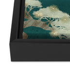 Golden Crane Framed Canvas Print Gallery Image 3