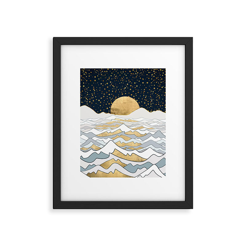 Golden Ocean Framed Art Print Gallery Image 4