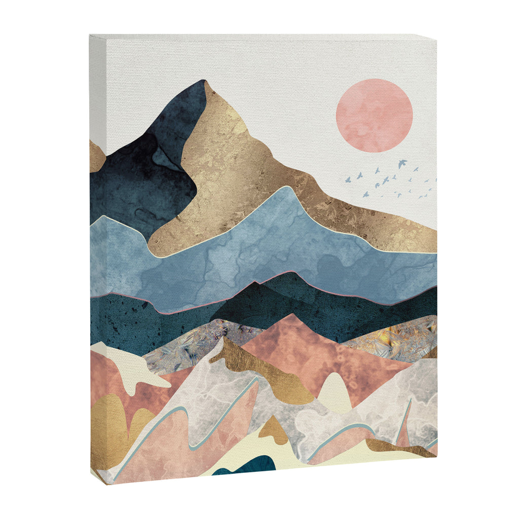Golden Peaks Canvas Print Gallery Image 8