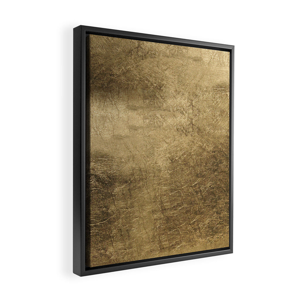 Golden Pillow Sham Framed Canvas Print Gallery Image 2