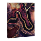 Golden River Abstract Canvas Print Gallery Image 8
