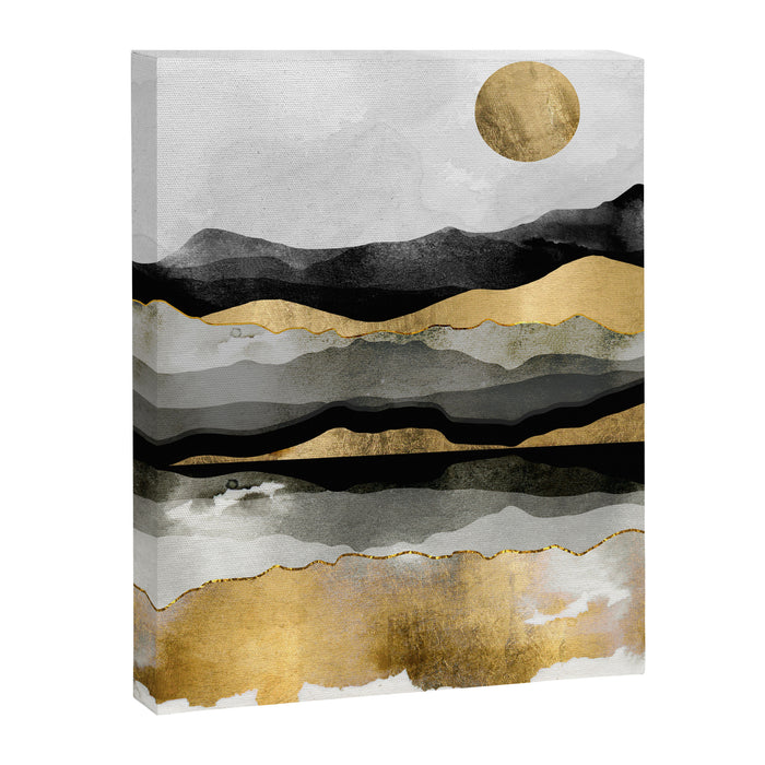 Golden Spring Moon Canvas Print Gallery Image 1