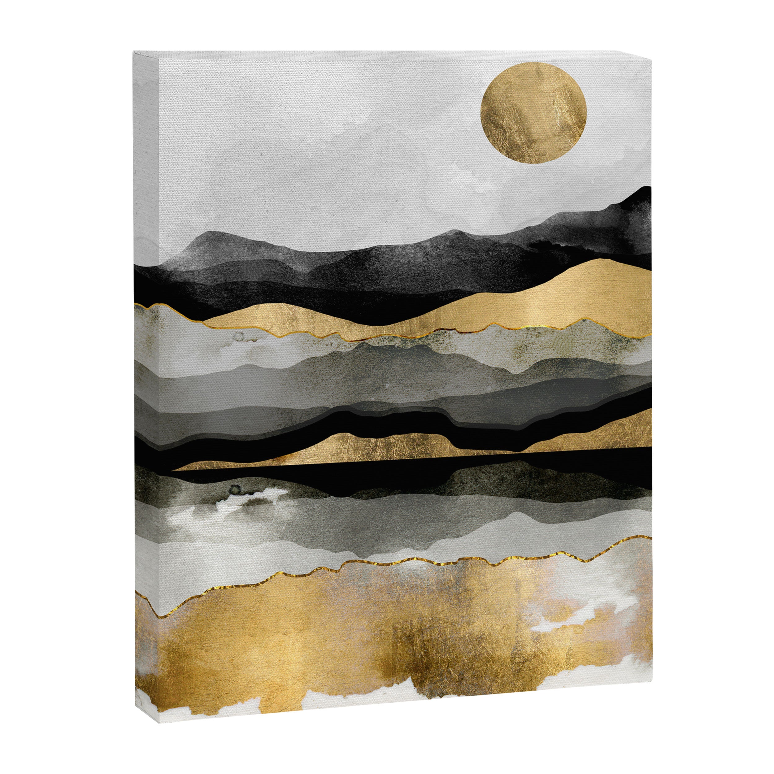 Golden Spring Moon Canvas Print Gallery Image 8