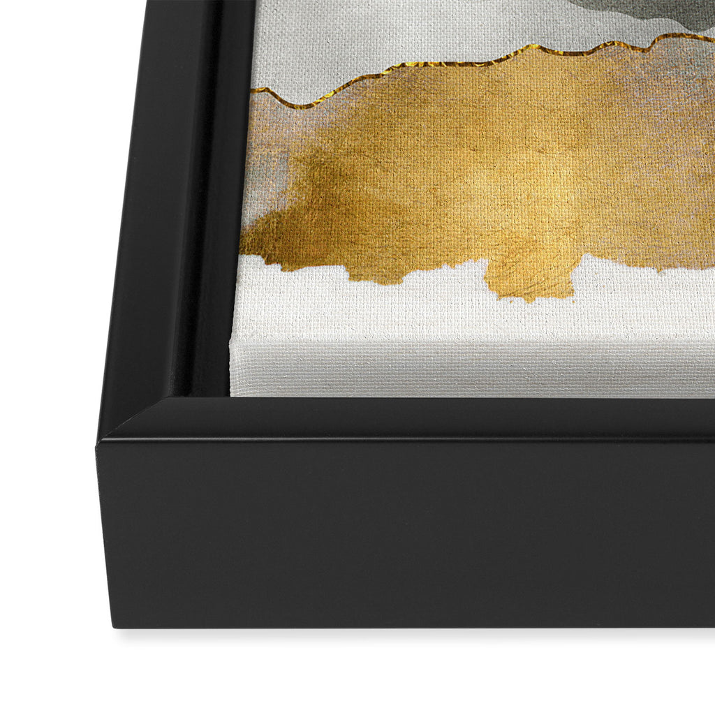 Golden Spring Moon Framed Canvas Print Gallery Image 3