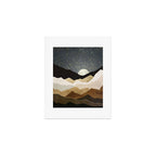 Golden Stars Art Print Gallery Image 1