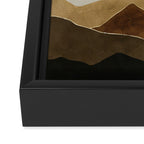 Golden Stars Framed Canvas Print Gallery Image 3