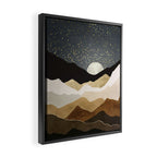 Golden Stars Framed Canvas Print Gallery Image 2