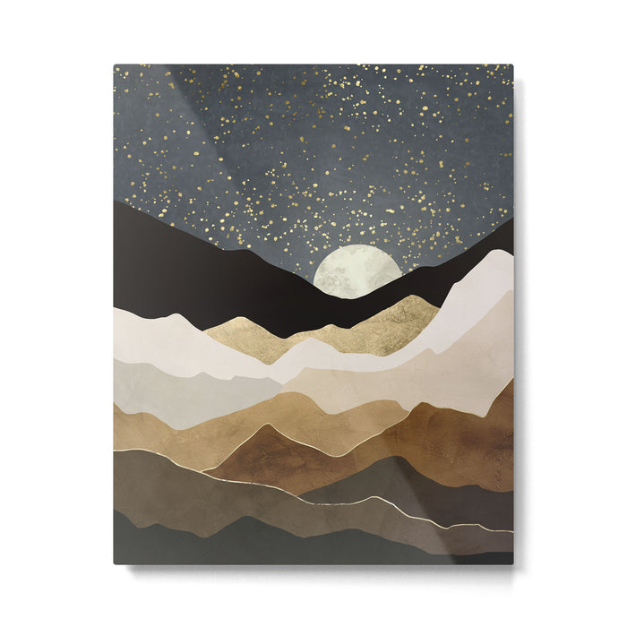 Golden Stars Metal Print Gallery Image 1