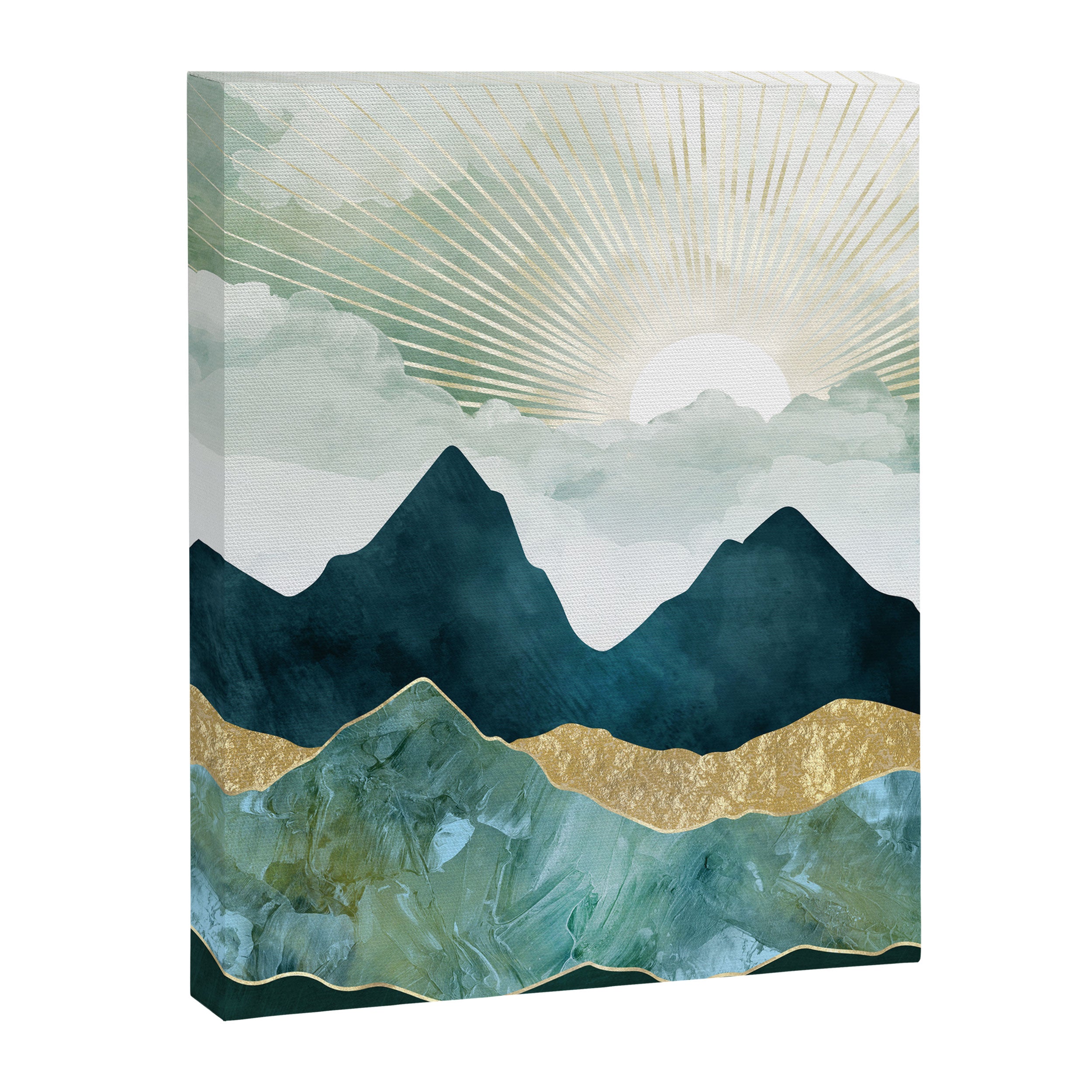 Golden Sunrise Canvas Print Gallery Image 8