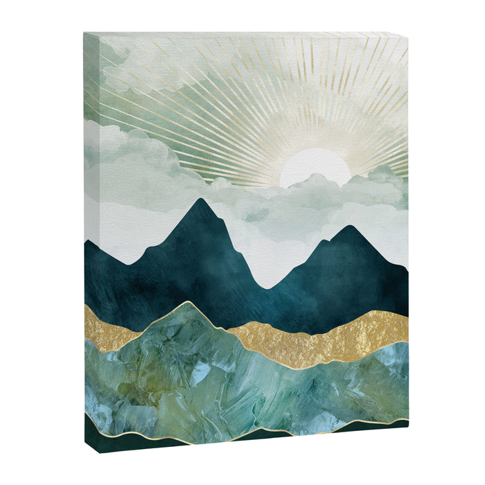 Golden Sunrise Canvas Print Gallery Image 1