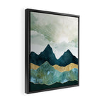 Golden Sunrise Framed Canvas Print Gallery Image 2