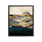 Golden Vista Framed Canvas Print Gallery Image 8