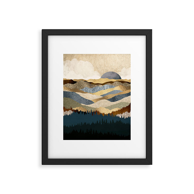 Golden Vista Framed Art Print Gallery Image 6