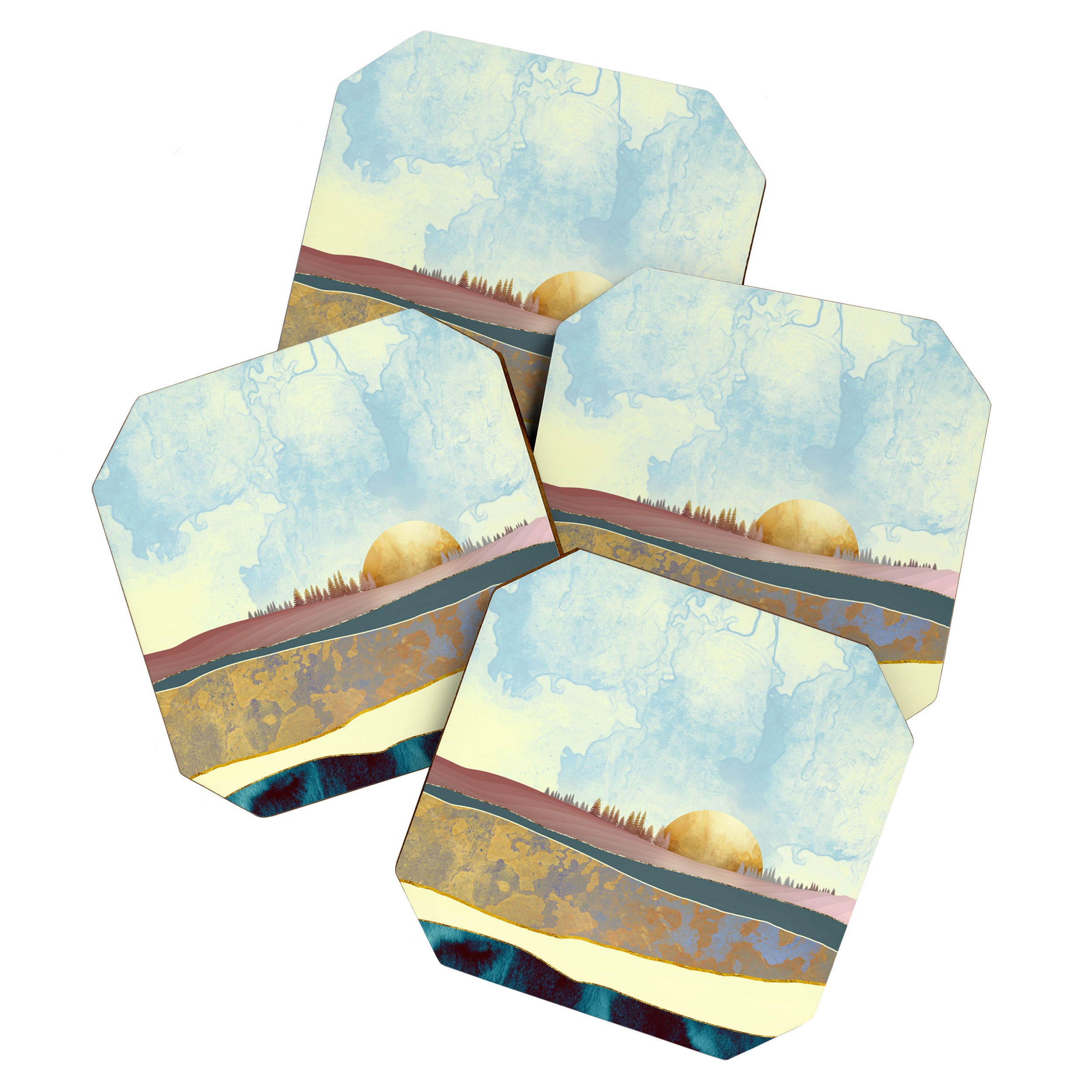 Hazy Afternoon Coaster Gallery Image 1