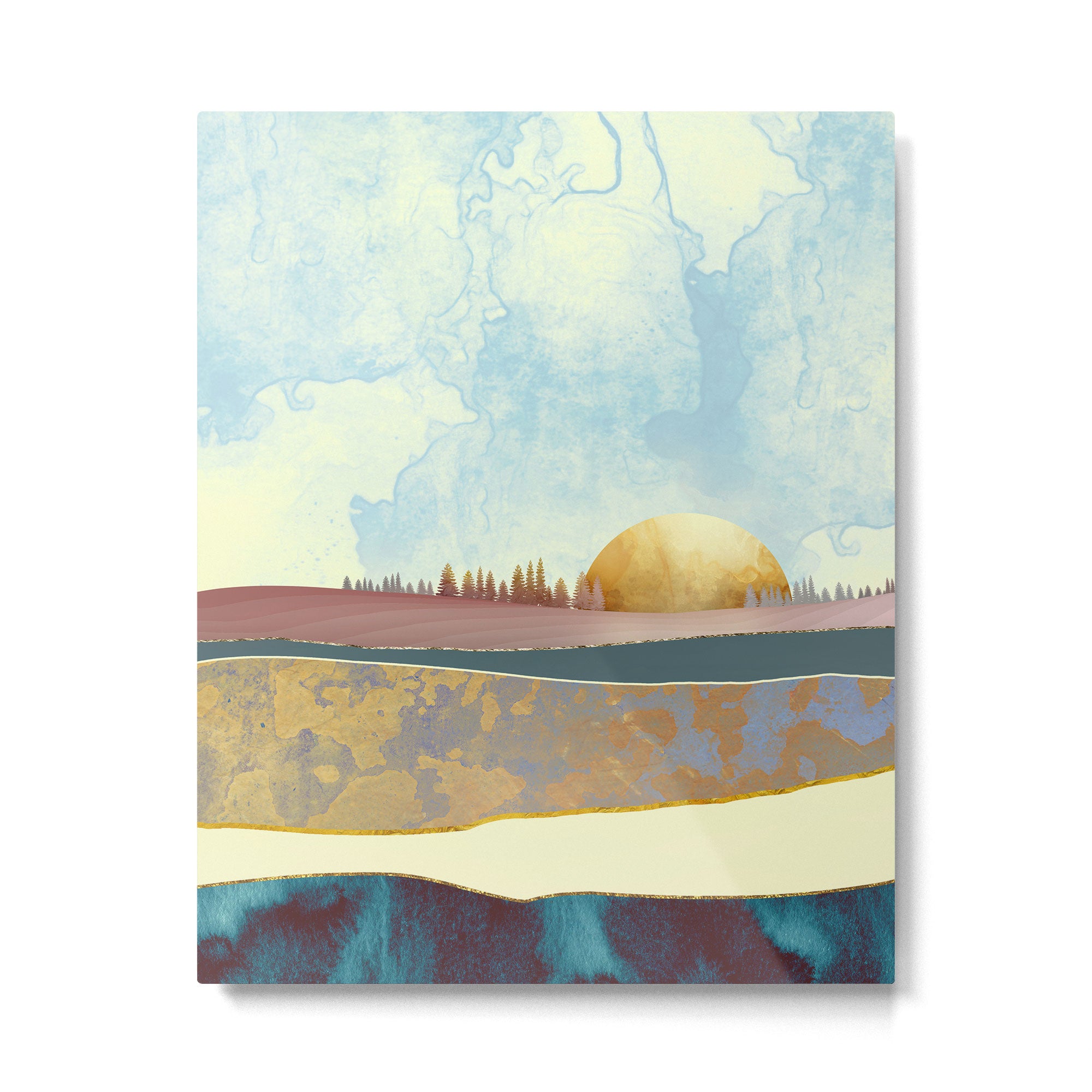 Hazy Afternoon Metal Print Gallery Image 6