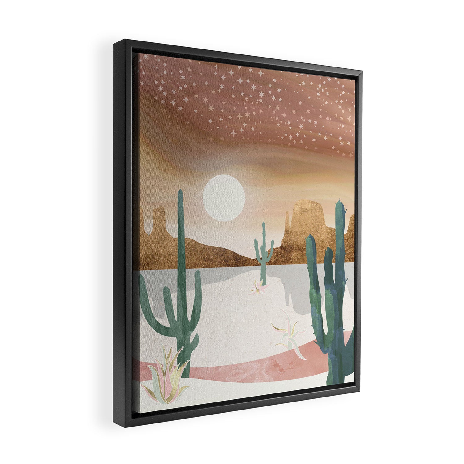 Honey Sky Framed Canvas Print Gallery Image 2