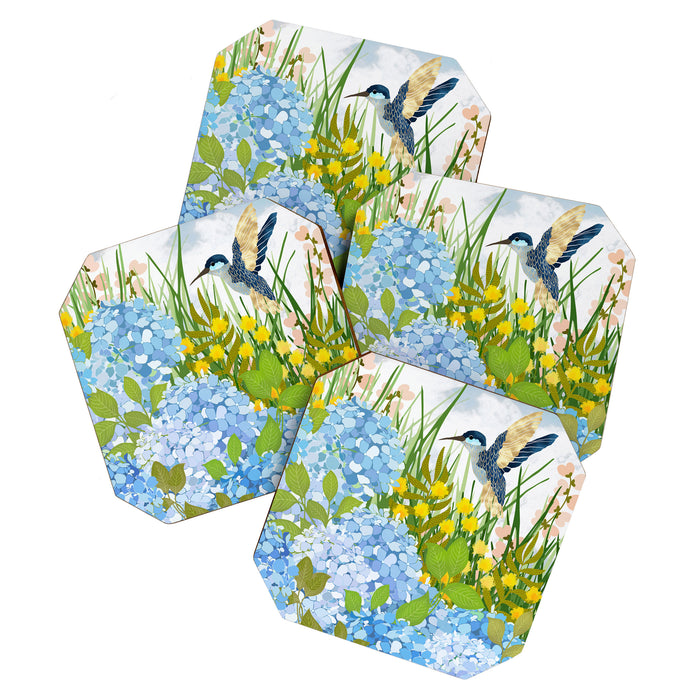Hummingbird Summer Garden Coaster Gallery Image 1