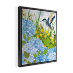 Hummingbird Summer Garden Framed Canvas Print Gallery Image 2
