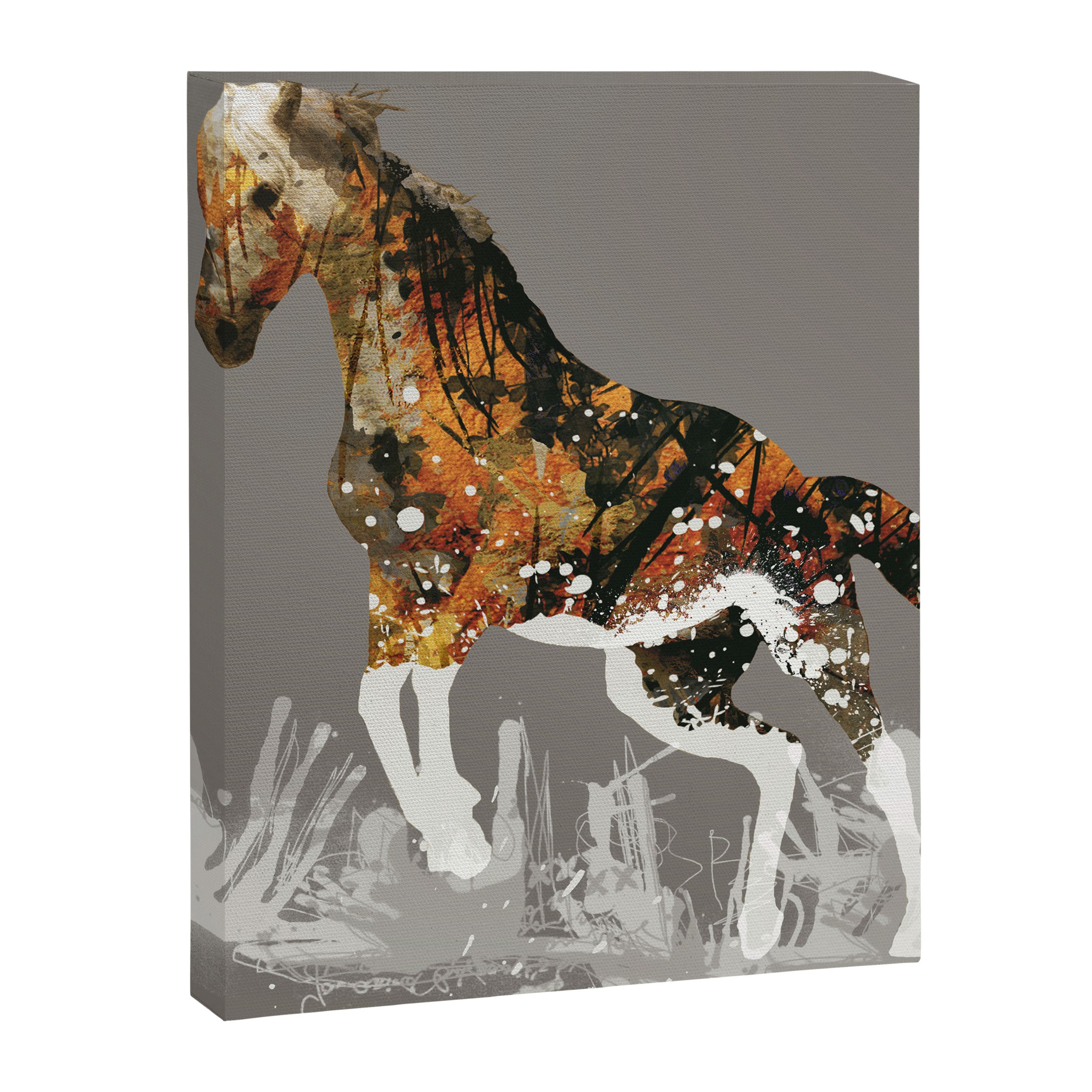 Ice Horse Canvas Print Gallery Image 8