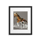 Ice Horse Framed Art Print Gallery Image 6