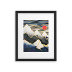Ice Mountains Framed Art Print Gallery Image 6