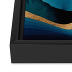 Indigo Desert Night Framed Canvas Print Gallery Image 3