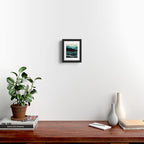 Indigo Mountains Framed Art Print Gallery Image 2