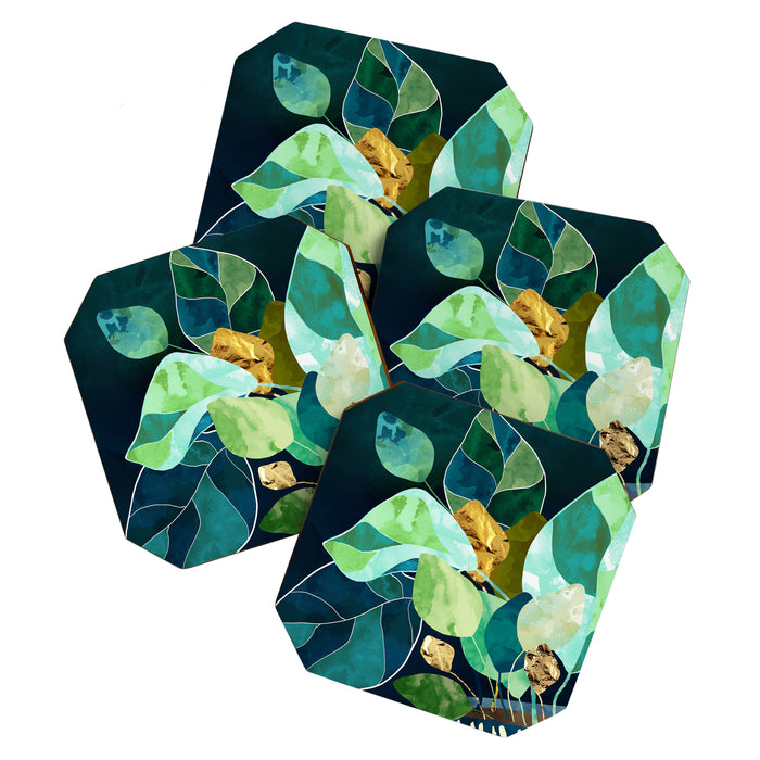 Indigo Plant I Coaster Gallery Image 1