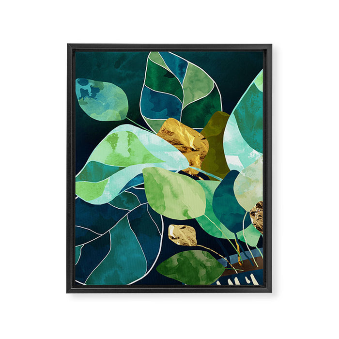 Indigo Plant I Framed Canvas Print Gallery Image 1
