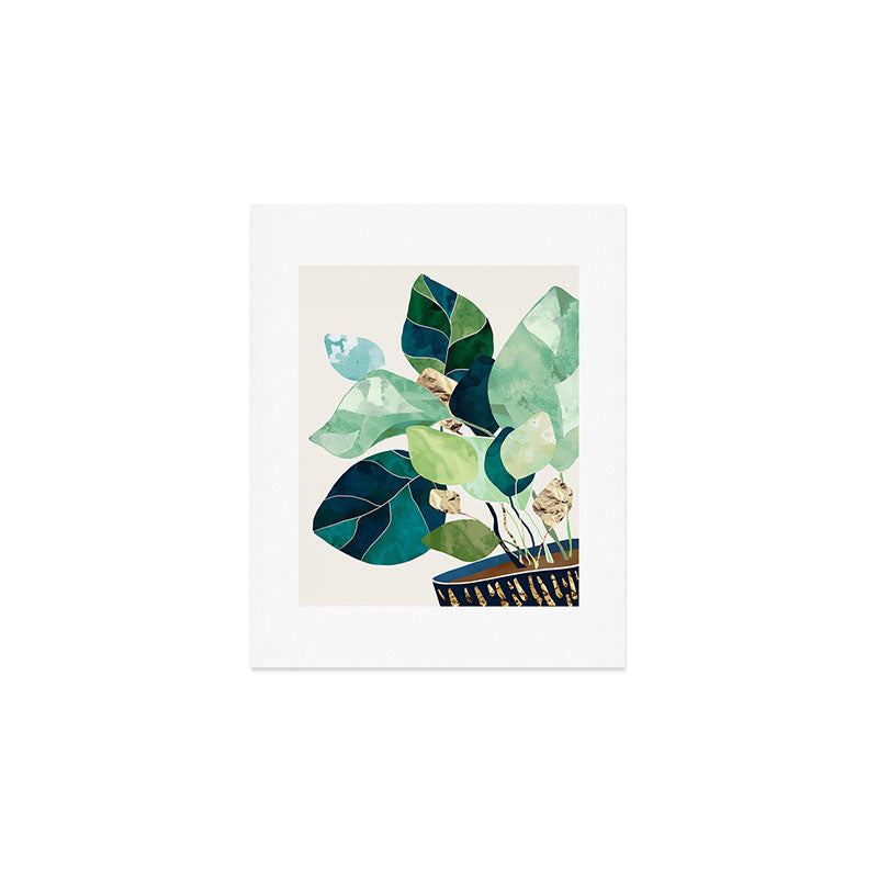 Indigo Plant II Art Print Gallery Image 1