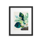 Indigo Plant II Framed Art Print Gallery Image 6