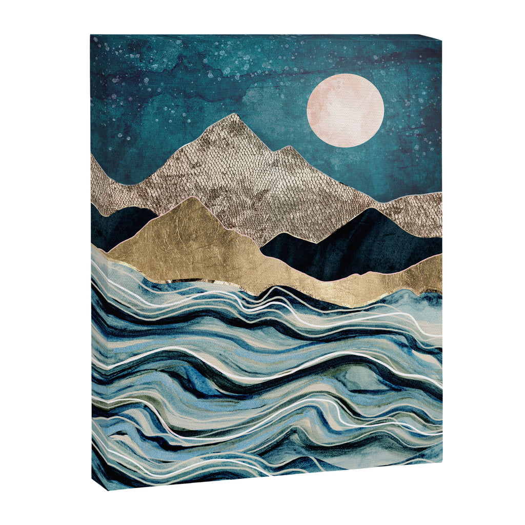 Indigo Sea Canvas Print Gallery Image 8