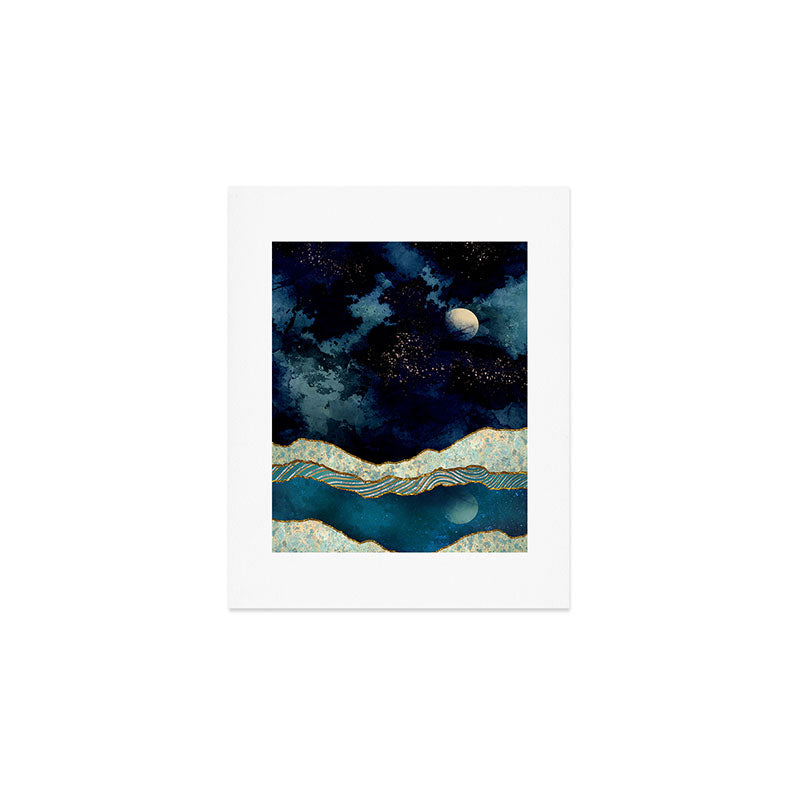 Indigo Sky Art Print Gallery Image 1
