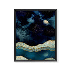 Indigo Sky Framed Canvas Print Gallery Image 8