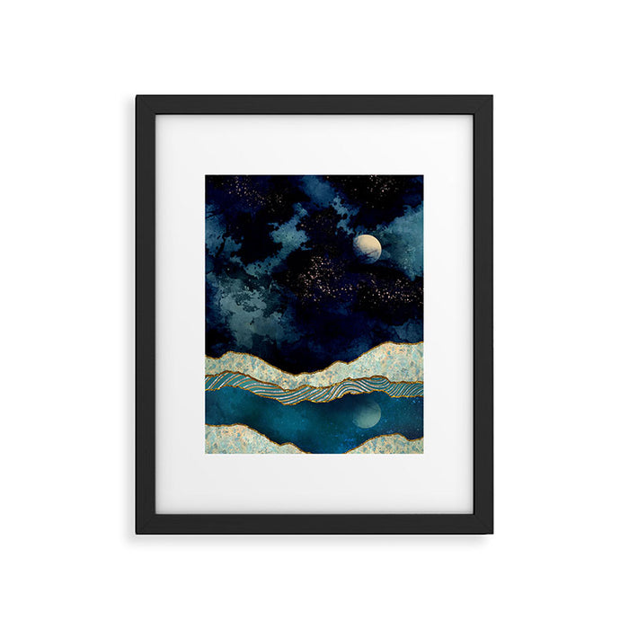 Indigo Sky Framed Art Print Gallery Image 1