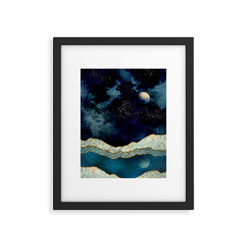 Indigo Sky Framed Art Print Gallery Image 4