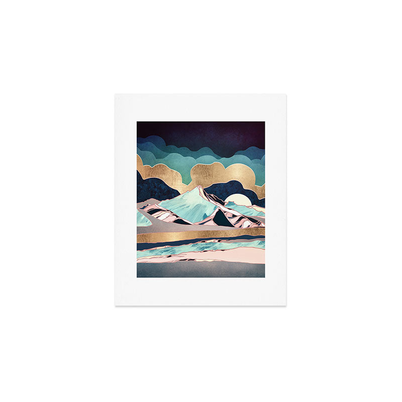 Indigo Spring Art Print Gallery Image 1