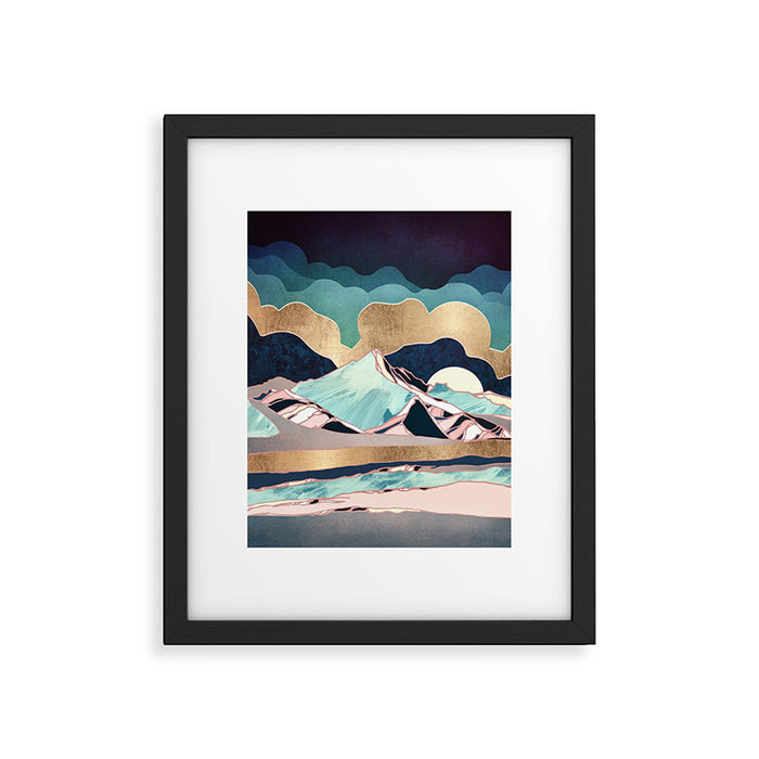 Indigo Spring Framed Art Print Gallery Image 1