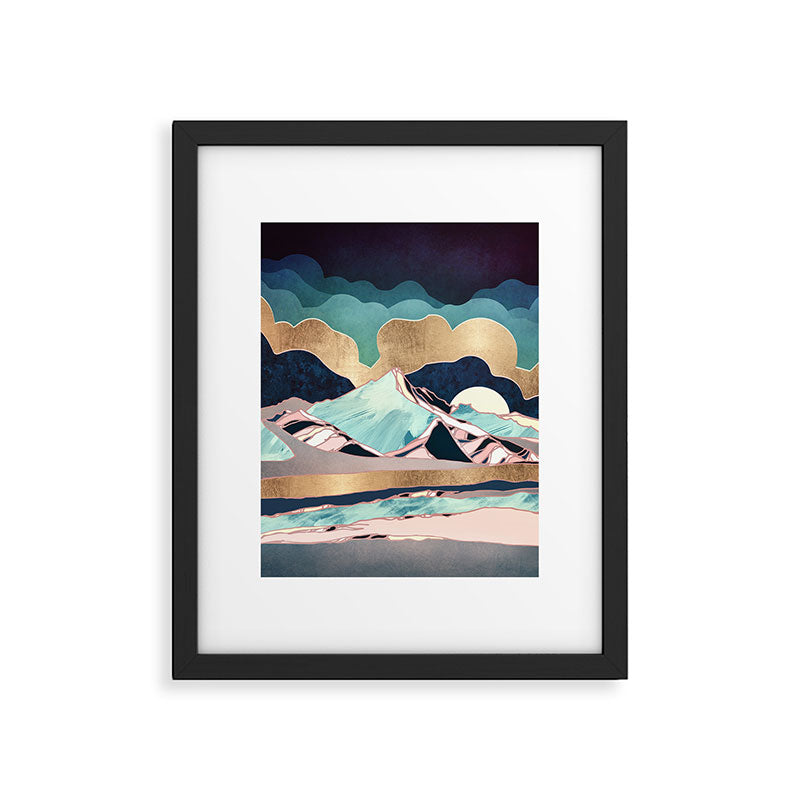 Indigo Spring Framed Art Print Gallery Image 6