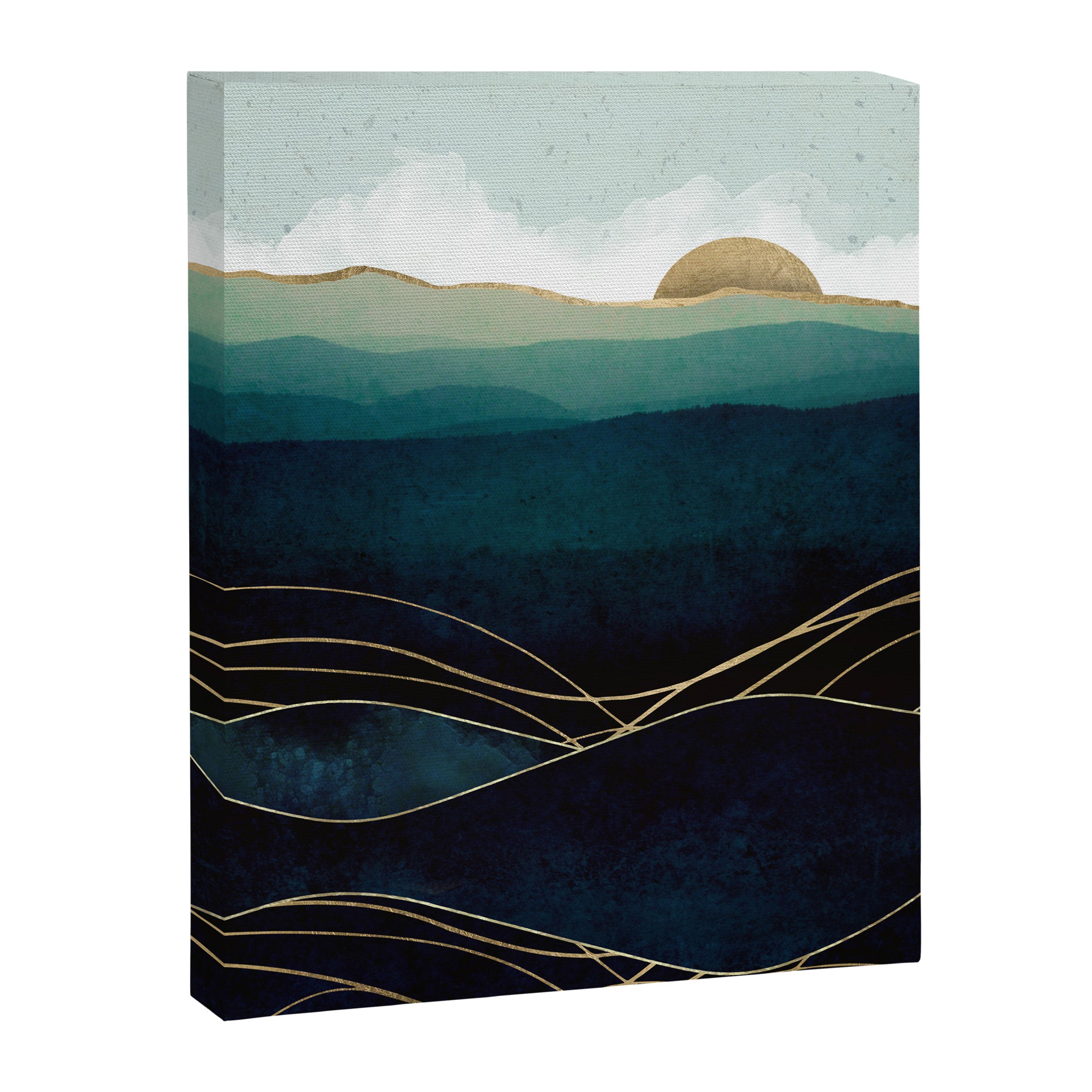 Indigo Waters Canvas Print Gallery Image 8