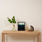 Indigo Waters Framed Canvas Print Gallery Image 4