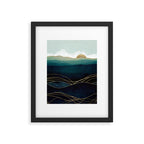 Indigo Waters Framed Art Print Gallery Image 4