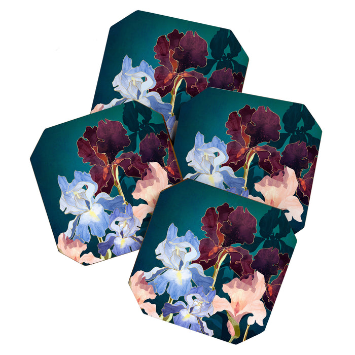 Iris Abstract Coaster Gallery Image 1