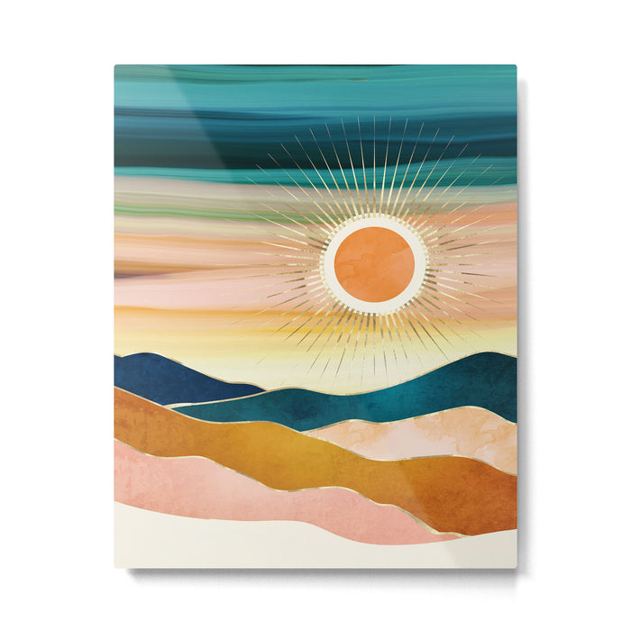 Jewel Dusk Metal Print Gallery Image 1