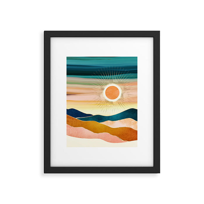 Jewel Dusk Framed Art Print Gallery Image 1