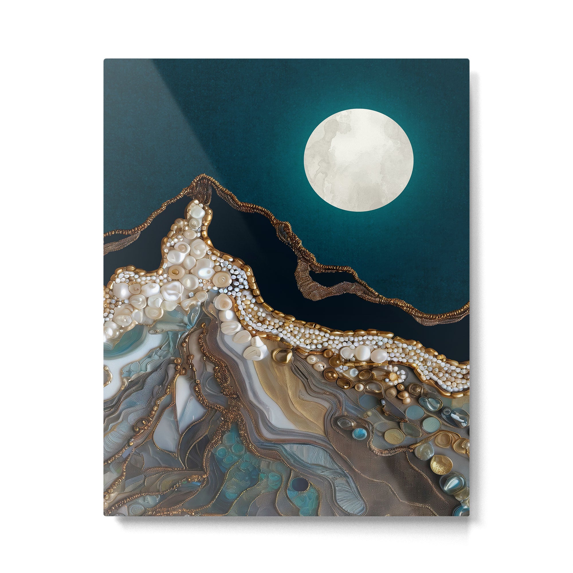 Jewel Mountain Metal Print Gallery Image 6
