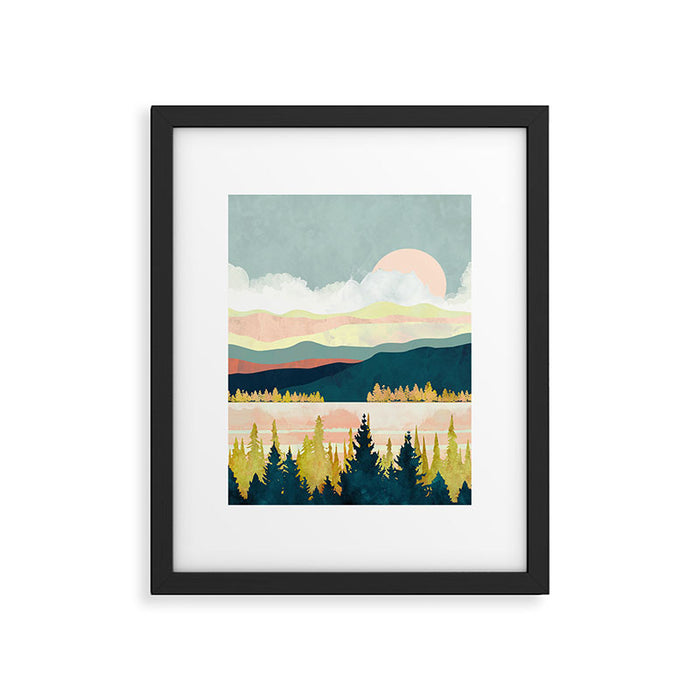 Lake Forest Framed Art Print Gallery Image 1